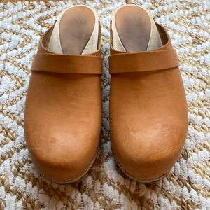 Bryr size 38 cognac worker clog